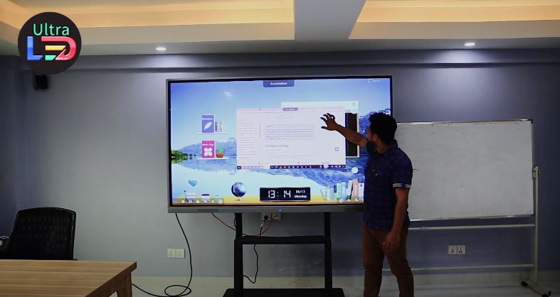 Interactive Boardroom Display in Nepal