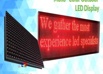 Digital Display in Nepal | P10 Red color display in Nepal