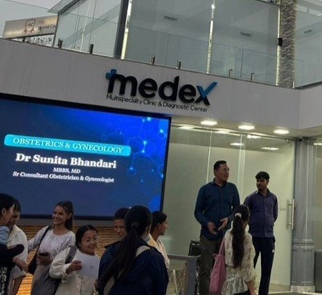 Ultra LED Display at Medex Multispeciality Clinic